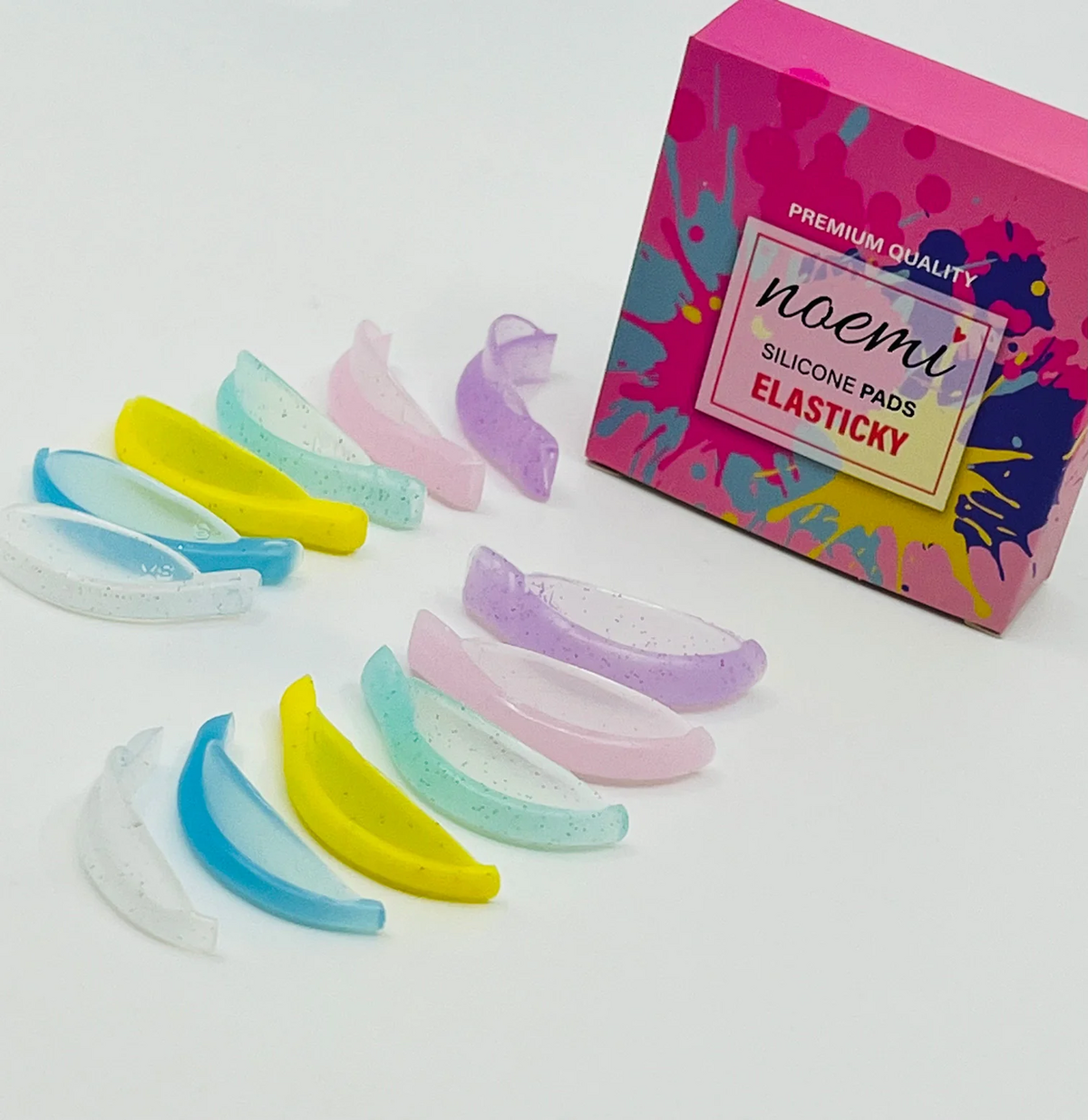 Noemi – Elasticky Silicone Pads (Mixbox 6 paar)