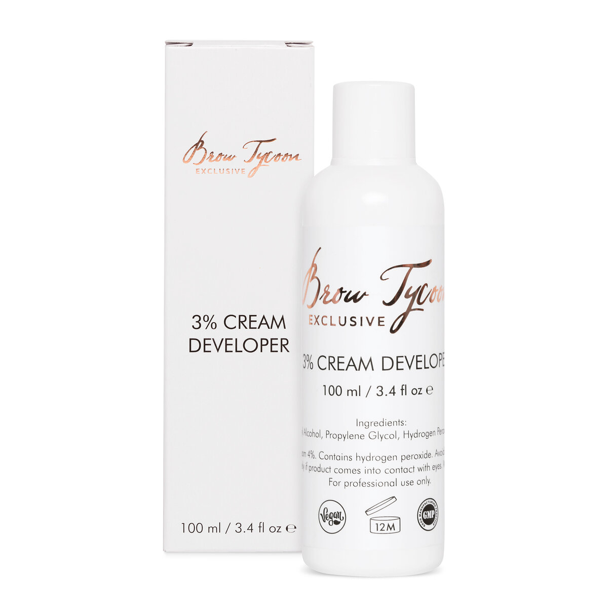 Browtycoon CREAM developer 3 % - 100ml