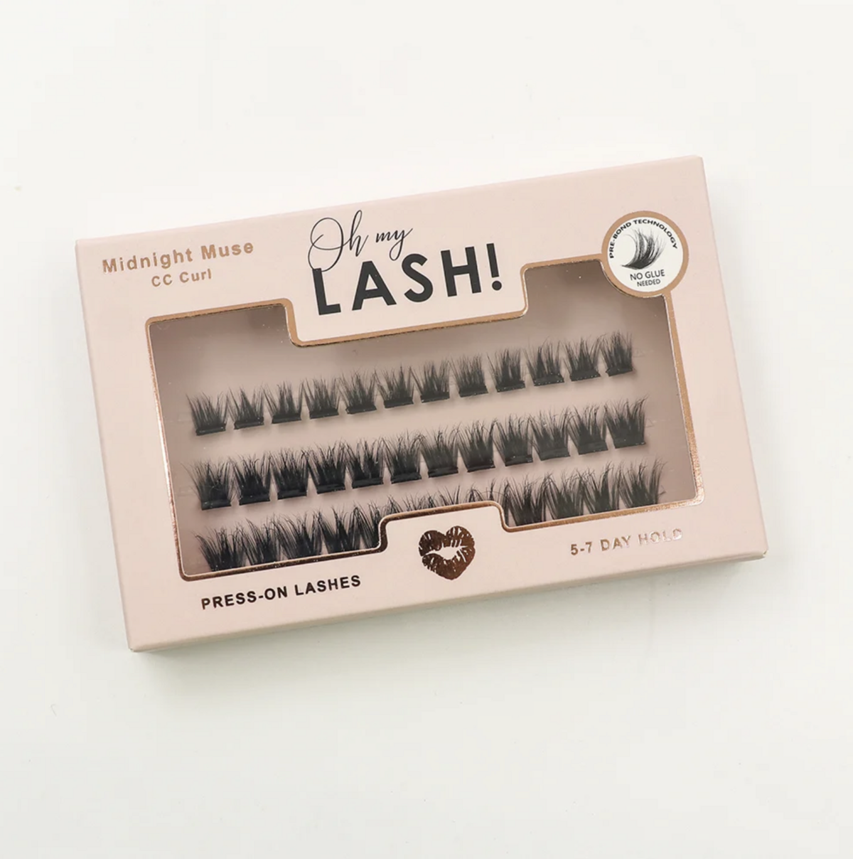Oh My Lash &ndash; Press On Lashes | Midnight Muse CC Curl