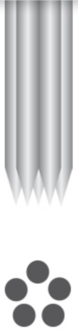 PMU - Needles 1R-0.25mm