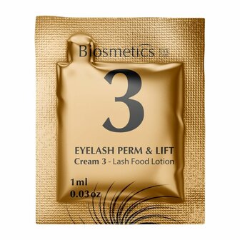 Biosmetics PERM &amp; LIFT Cream No 3 - Lash Food Lotion