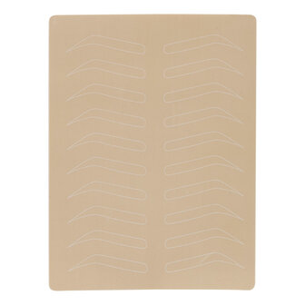 PMU- Practice skin Eyebrows (Silicone)