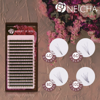 Neicha Bouquet of Rose lashes Mix - C Curl 0.04