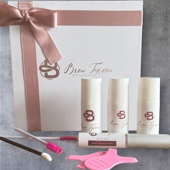 BrowTycoon&reg; PRO Lamination Startpakket &ndash; Alles-in-&eacute;&eacute;n voor Brows &amp; Lashes