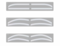 Airbrush Brow Stickers (Transparent) – 6 Pairs