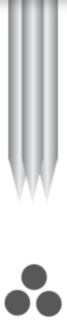 PMU - Needles 1R-0.40mm
