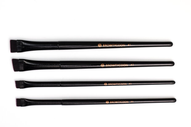 BrowTycoon® Precision Brushes – Available in 4 Types