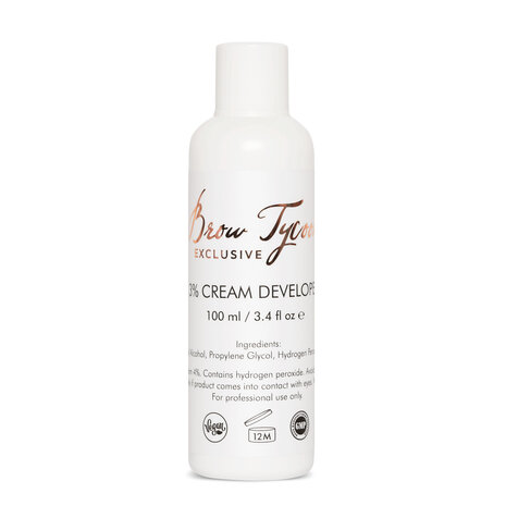 Browtycoon 3 % CREAM developer 100ML - Without box