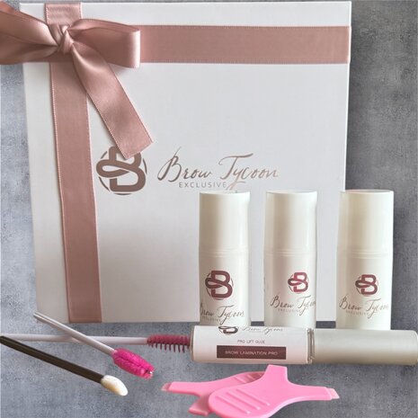 BrowTycoon® PRO Lamination Startpakket – Alles-in-één voor Brows & Lashes