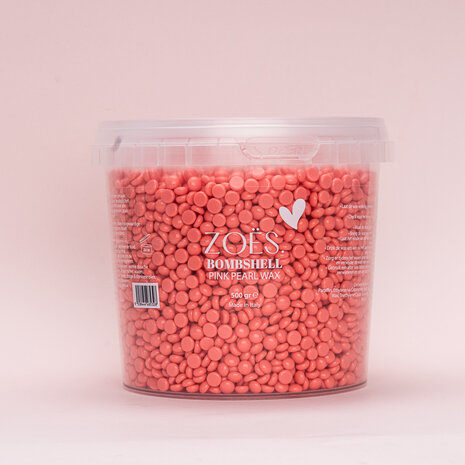 ZO&Euml;S - Bombshell pink pearl wax
