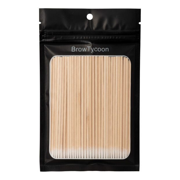 BrowTycoon&reg; Micro Applicators &ndash; 100 pcs