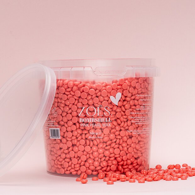 ZO&Euml;S - Bombshell pink pearl wax